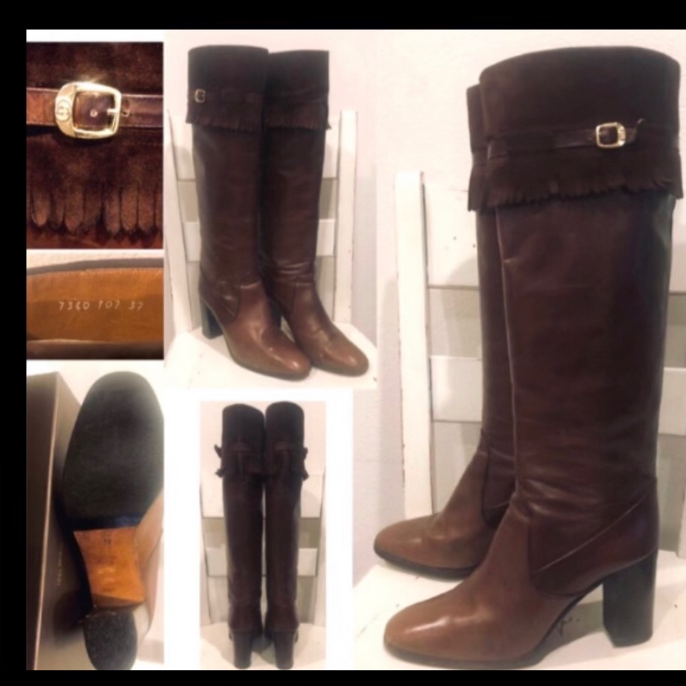 Gucci vintage boots
